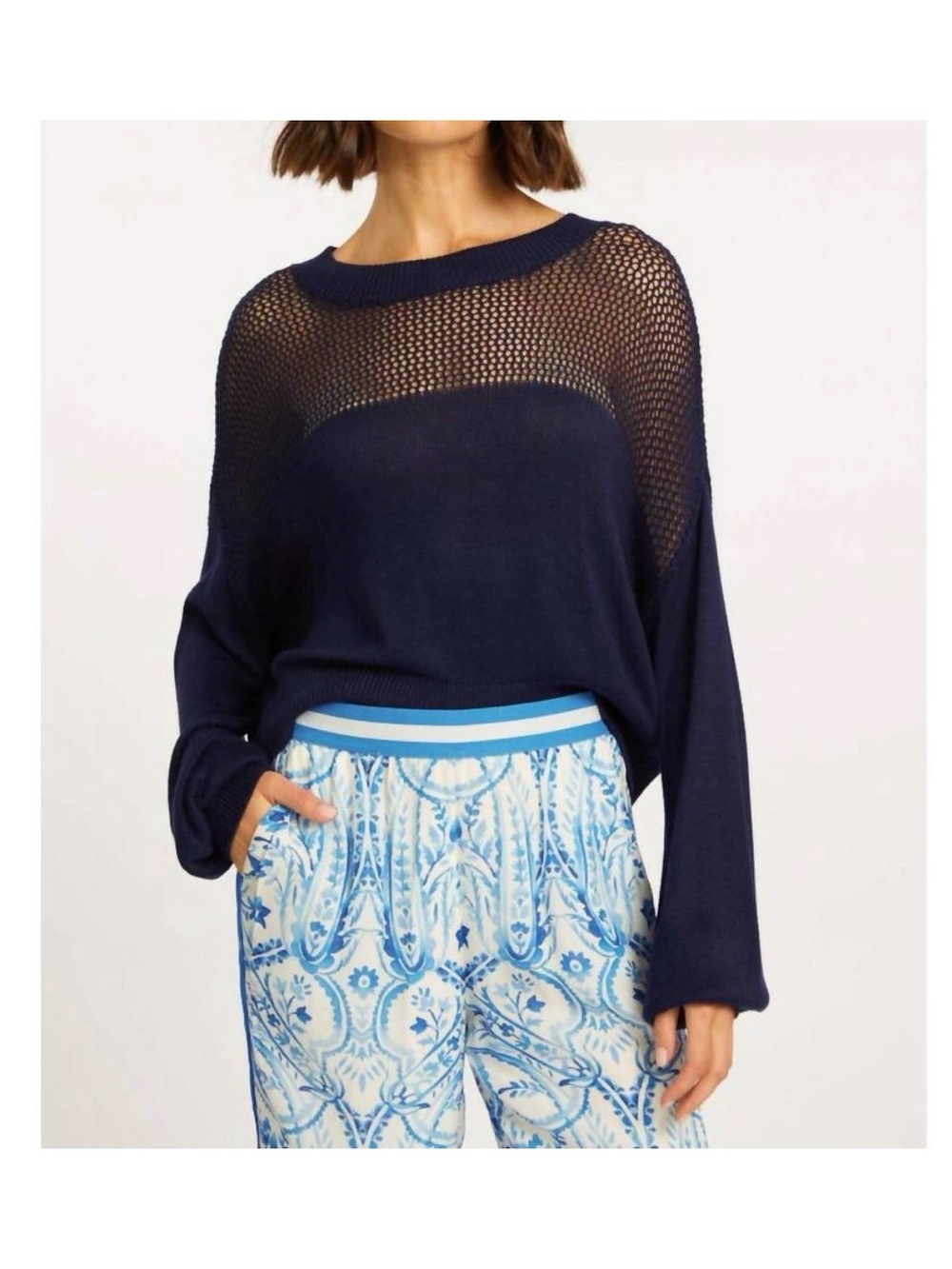 CABALLERO Mira Sweater in Peacoat Navy